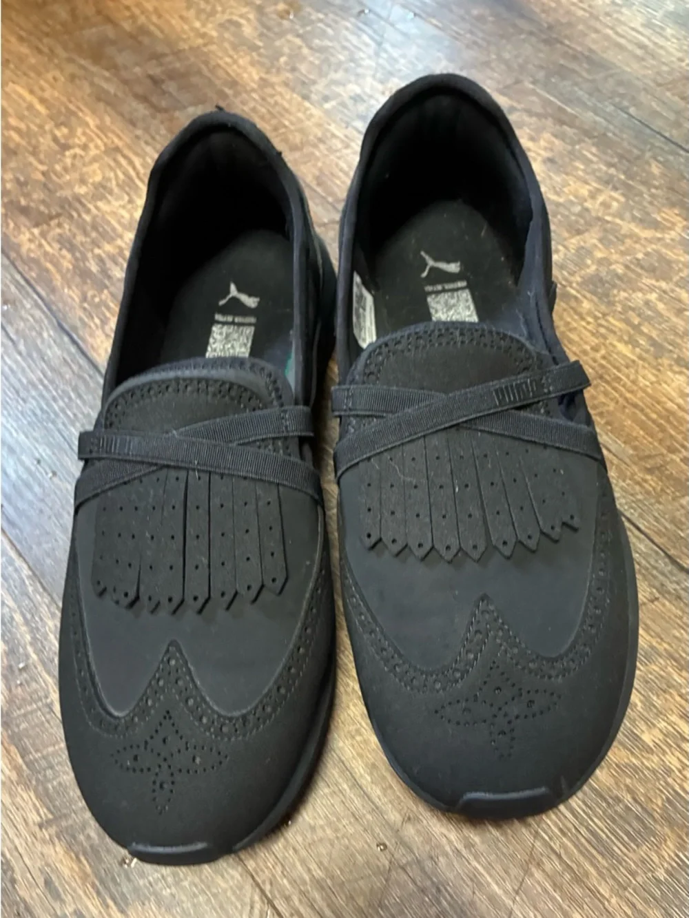 Puma Prowl 2 Ballet T Slip-On Loafer Sneakers - All Black